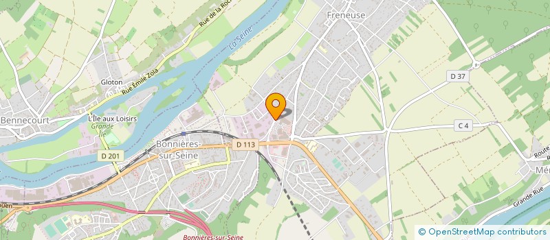 localisation de l'entreprise PRESSE PAPIERS  FRENEUSE