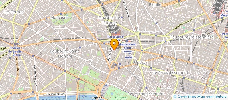 localisation de l'entreprise PRESSE PASSIONS VOYAGES  PARIS