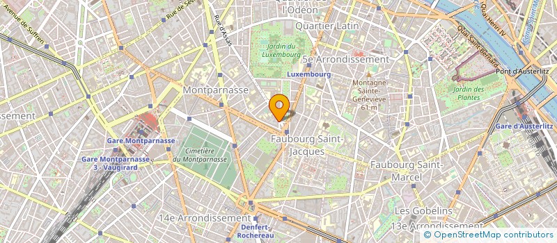 localisation de l'entreprise PRESSE PLANETE  PARIS