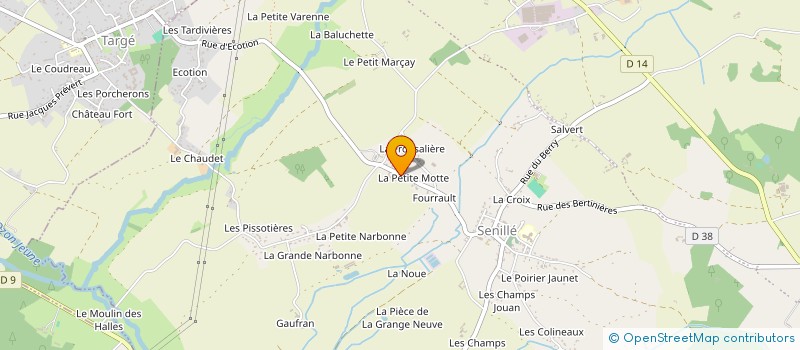 localisation de l'entreprise PRESSE PROMOTION  SENILLE-SAINT-SAUVEUR