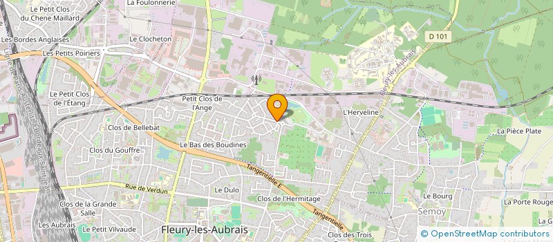 localisation de l'entreprise PRESSE PROXIMITE à FLEURY-LES-AUBRAIS