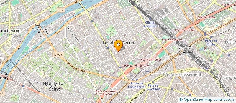 localisation de l'entreprise PRESSE TOP GUN à LEVALLOIS-PERRET