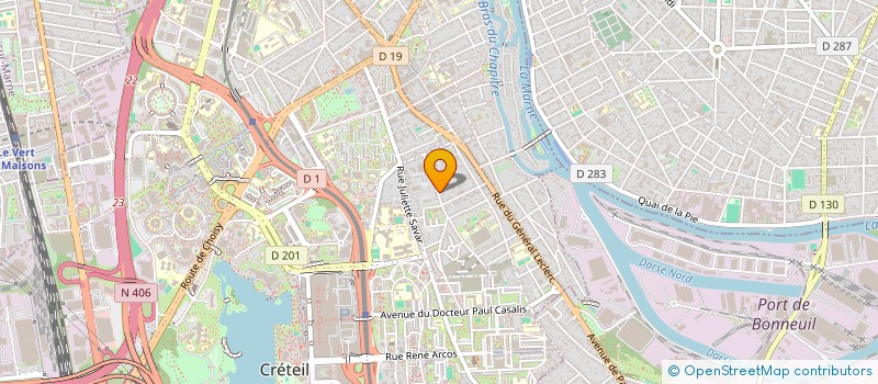 localisation de l'entreprise PRESSE UNION à CRETEIL