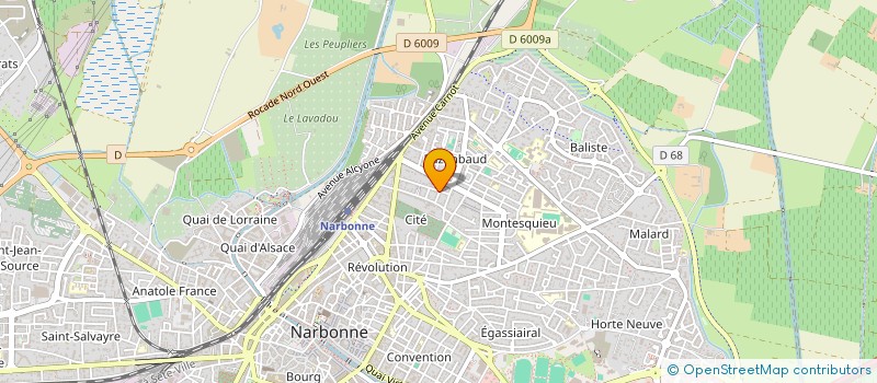 localisation de l'entreprise PRESSENSE à NARBONNE
