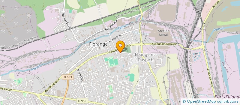 localisation de l'entreprise PRESSES DU TILLEUL à FLORANGE