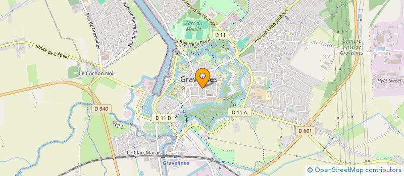 localisation de l'entreprise PRESSEX SARL à GRAVELINES