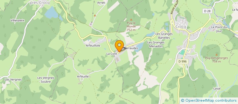 localisation de l'entreprise PRESSIAT SARL à CROCQ