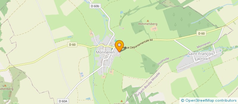 localisation de l'entreprise PRESSILOU  MONNEREN