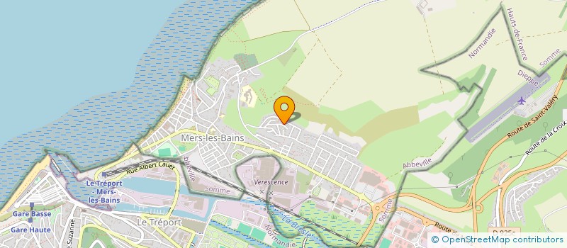 localisation de l'entreprise PRESSING AUTO CONCEPT  MERS-LES-BAINS