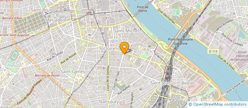 localisation de l'entreprise PRESSING BIO BORDEAUX à BORDEAUX