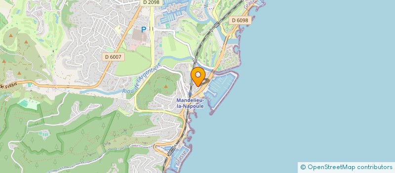 localisation de l'entreprise PRESSING CANNES MARINA à MANDELIEU-LA-NAPOULE