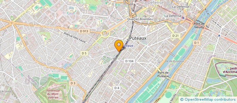 localisation de l'entreprise PRESSING CARTAULT TRADITIONNEL  PUTEAUX