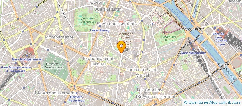 localisation de l'entreprise PRESSING CINQ à PARIS