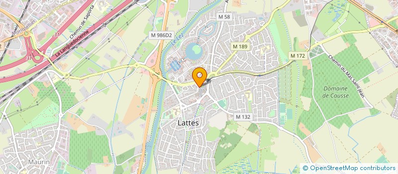 localisation de l'entreprise PRESSING D'ARAGON à LATTES