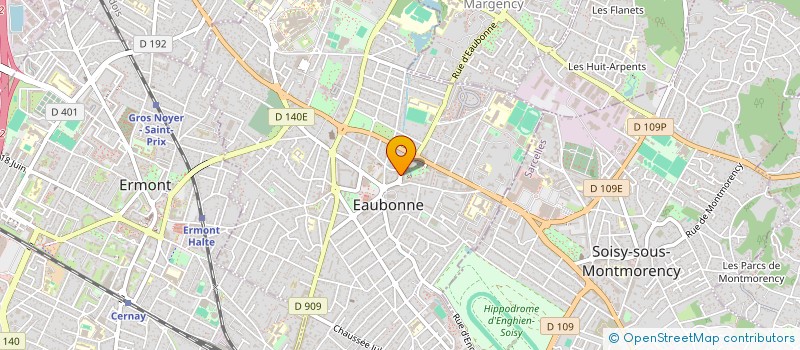 localisation de l'entreprise PRESSING D EAUBONNE à EAUBONNE