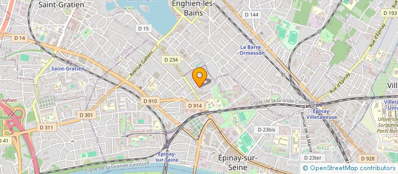 localisation de l'entreprise PRESSING D ORMESSON à EPINAY-SUR-SEINE