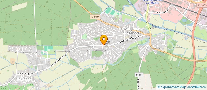 localisation de l'entreprise PRESSING DE L'ANGE à SCHWEIGHOUSE-SUR-MODER