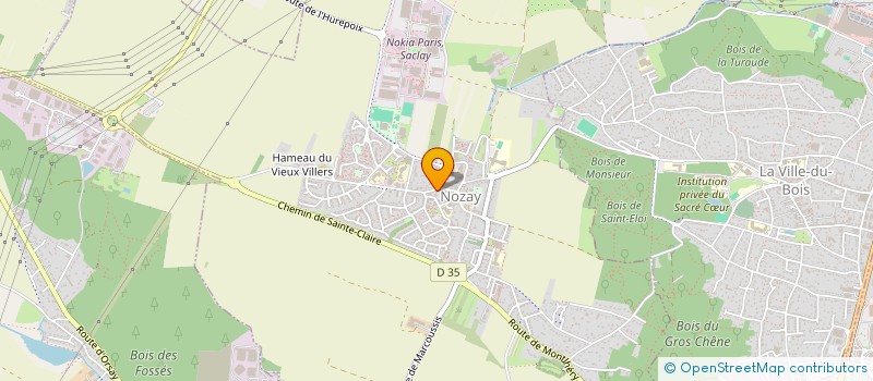 localisation de l'entreprise PRESSING DE L ESSONNE à NOZAY