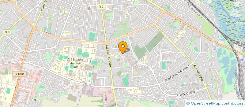 localisation de l'entreprise PRESSING DE L'EUROPE  AMIENS