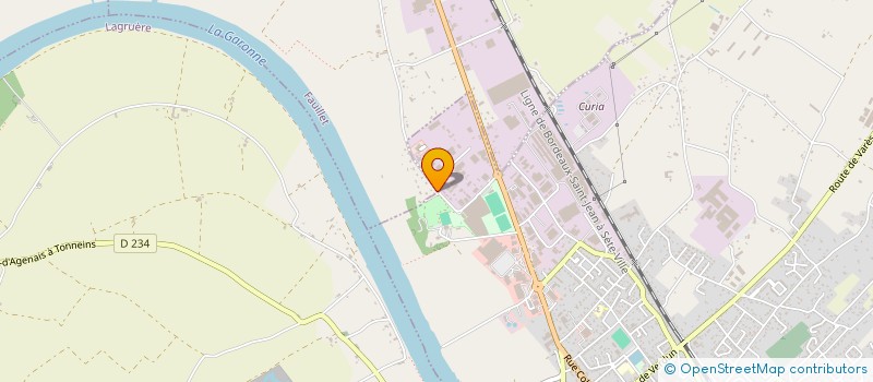 localisation de l'entreprise PRESSING DE L HORLOGE à TONNEINS