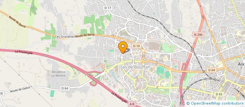 localisation de l'entreprise PRESSING DE L ILE VERTE à AIX-EN-PROVENCE