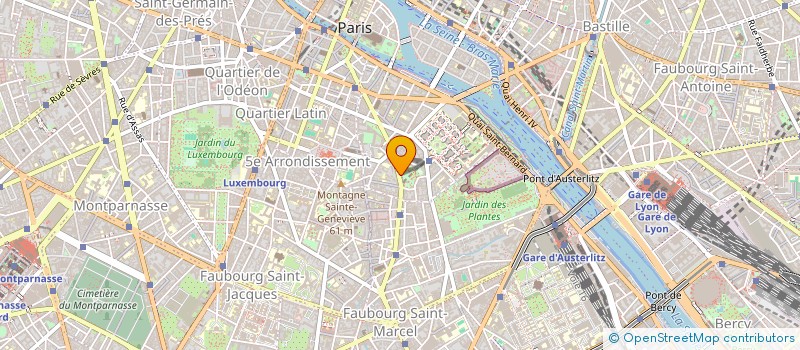 localisation de l'entreprise PRESSING DE LUTECE à PARIS