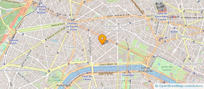 localisation de l'entreprise PRESSING DE LUXE PARIS à PARIS