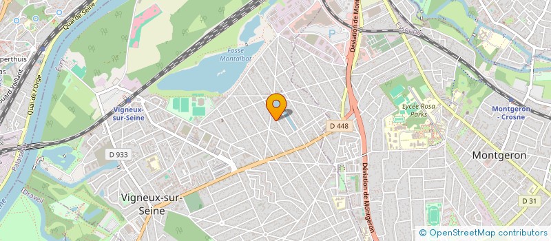 localisation de l'entreprise PRESSING DE MAINVILLE à VIGNEUX-SUR-SEINE