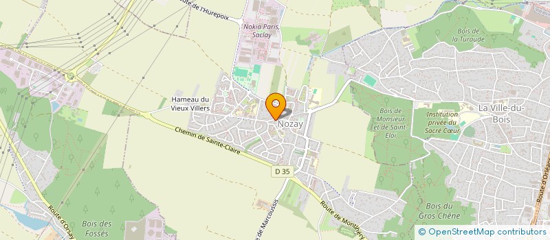 localisation de l'entreprise PRESSING DE NOZAY à NOZAY