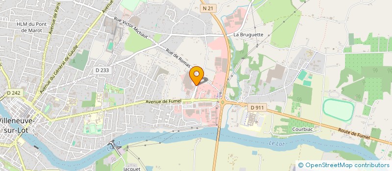 localisation de l'entreprise PRESSING DE PARASOL à VILLENEUVE-SUR-LOT