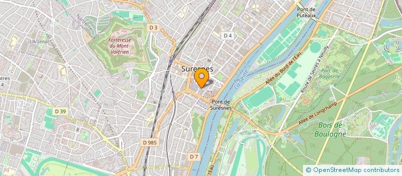 localisation de l'entreprise PRESSING DE PARIS à SURESNES