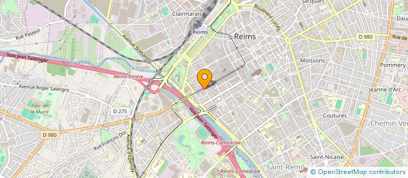 localisation de l'entreprise PRESSING DE VESLE à REIMS