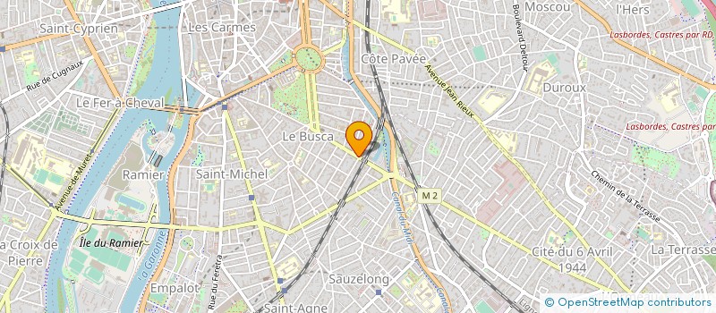 localisation de l'entreprise PRESSING DES ALLEES à TOULOUSE