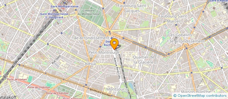 localisation de l'entreprise PRESSING DES COQUETTES à PARIS