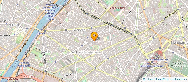 localisation de l'entreprise PRESSING DES OISEAUX  PARIS