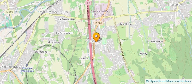 localisation de l'entreprise PRESSING DES TOURS  LISSIEU