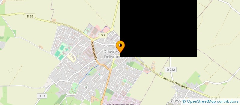 localisation de l'entreprise PRESSING DOURDAN à DOUVRES-LA-DELIVRANDE