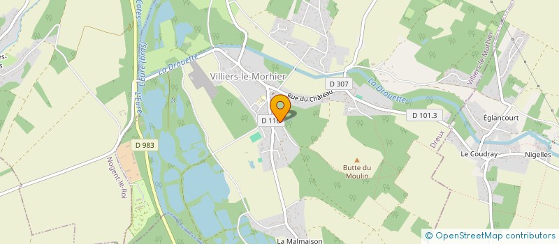 localisation de l'entreprise PRESSING DU LOREAU à HANCHES