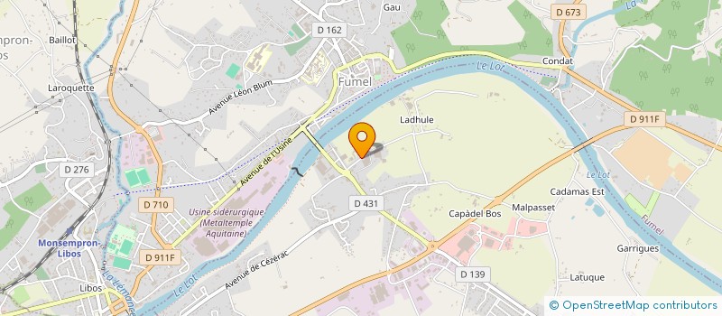 localisation de l'entreprise PRESSING DU MARCHE à MONTAYRAL
