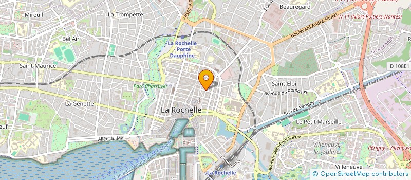 localisation de l'entreprise PRESSING DU MARCHE à LA ROCHELLE