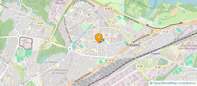 localisation de l'entreprise PRESSING HORIZON  TRAPPES