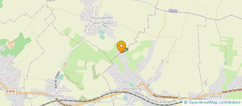 localisation de l'entreprise PRESSING JUVING  HUNDLING