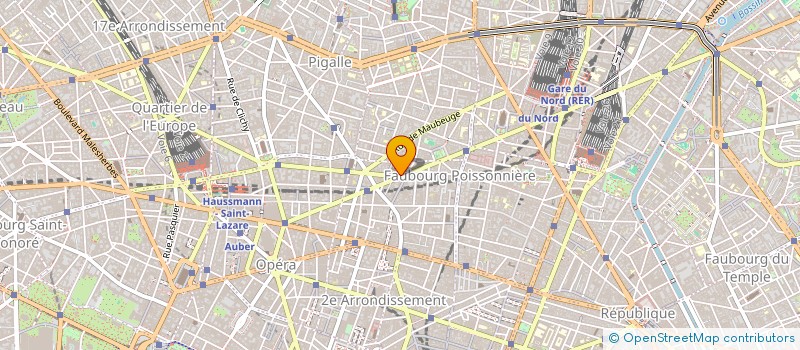 localisation de l'entreprise PRESSING LE MAROIS à PARIS