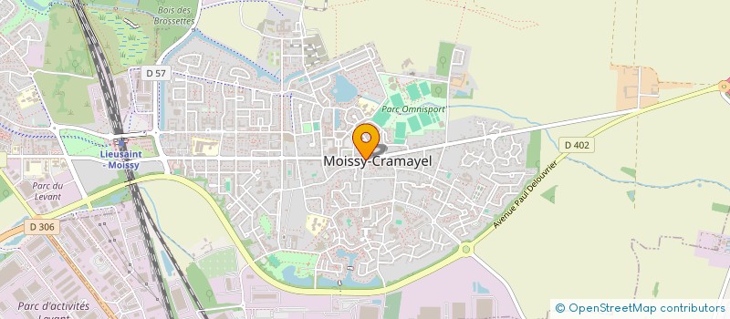 localisation de l'entreprise PRESSING MIRACLE à MOISSY-CRAMAYEL