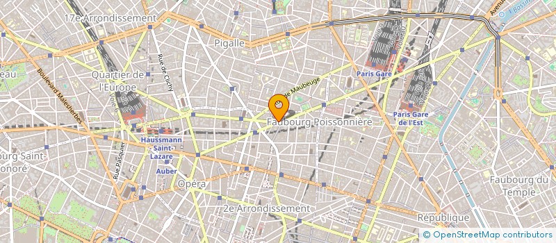 localisation de l'entreprise PRESSING NAVARIN  PARIS