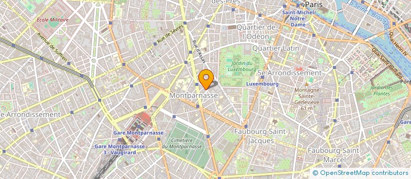 localisation de l'entreprise PRESSING NDC à PARIS