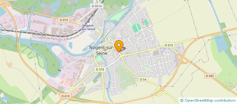 localisation de l'entreprise PRESSING NOGENTAIS à NOGENT-SUR-SEINE