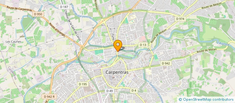 localisation de l'entreprise PRESSING NOTRE DAME DE SANTE à CARPENTRAS