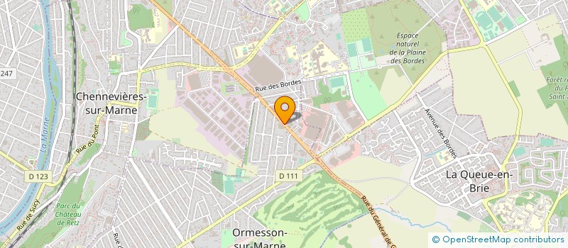 localisation de l'entreprise PRESSING PINCE VENT à ORMESSON-SUR-MARNE