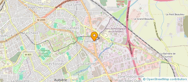 localisation de l'entreprise PRESSING PLUS à CLERMONT-FERRAND